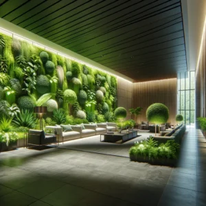 اجرای دیوار سبز ، دیوار سبز طبیعی ، دیوار سبز مدرن